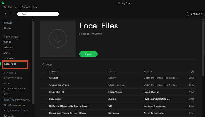 Remove Local Files From Spotify Mac