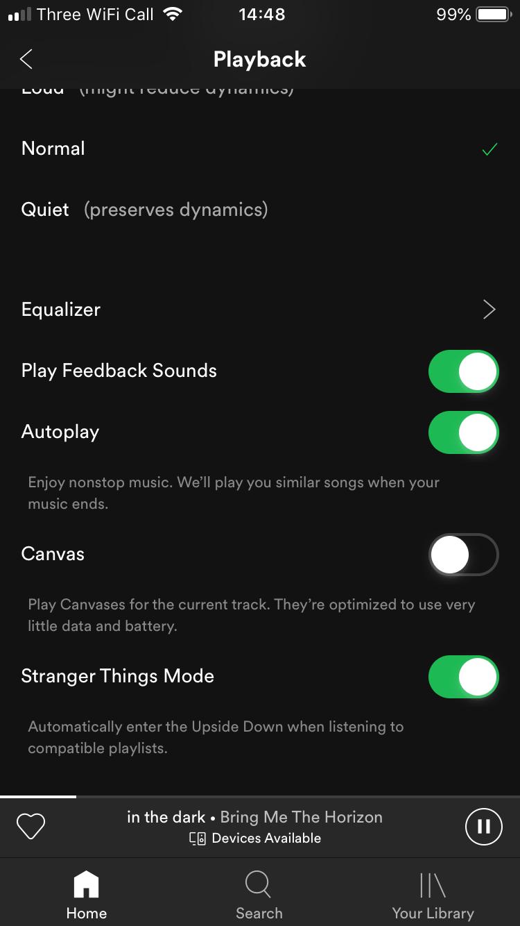 Spotify App Disable Videos